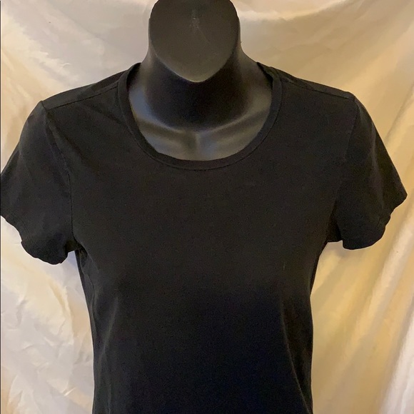 Black small old navy fitted T-shirt - Picture 2 of 2